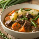 Slow Cooked Summer Beef Casserole