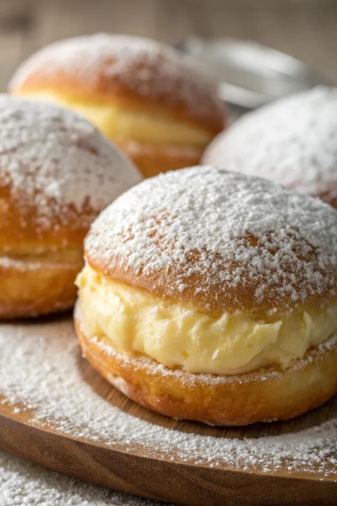 Sourdough Bomboloni Doughnuts recipe