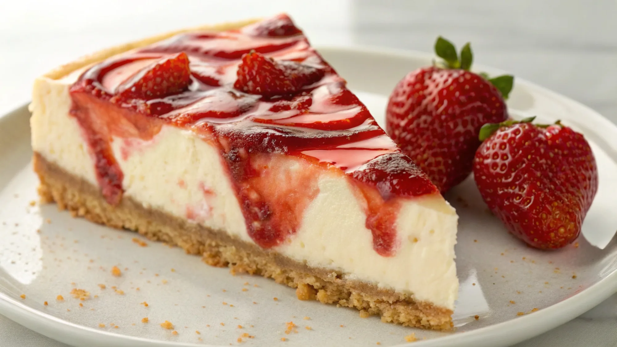 Strawberry Cheesecake Cake recipe