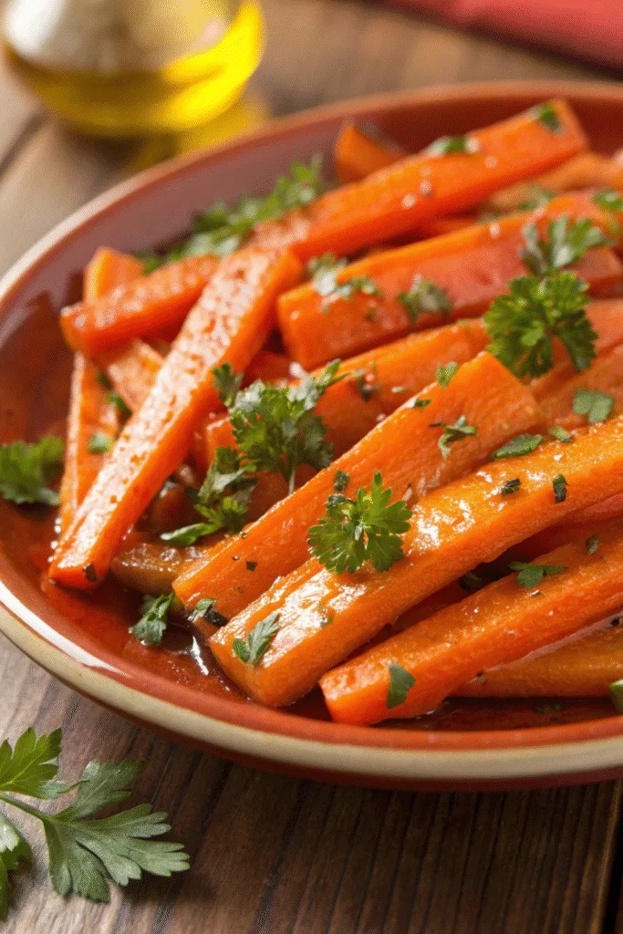 Sweet Honey Glazed Carrots recipe