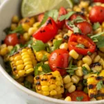 Sweet and Smoky Grilled Corn Salad