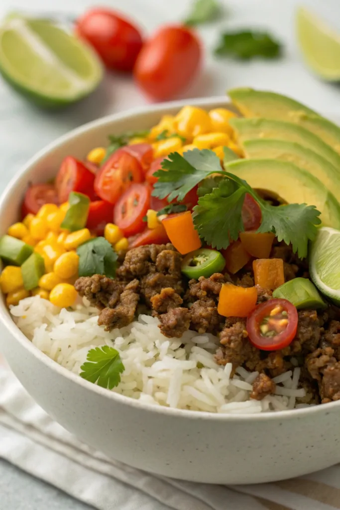 Taco Rice Bowl
