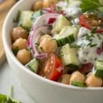 Tzatziki Chickpea Salad