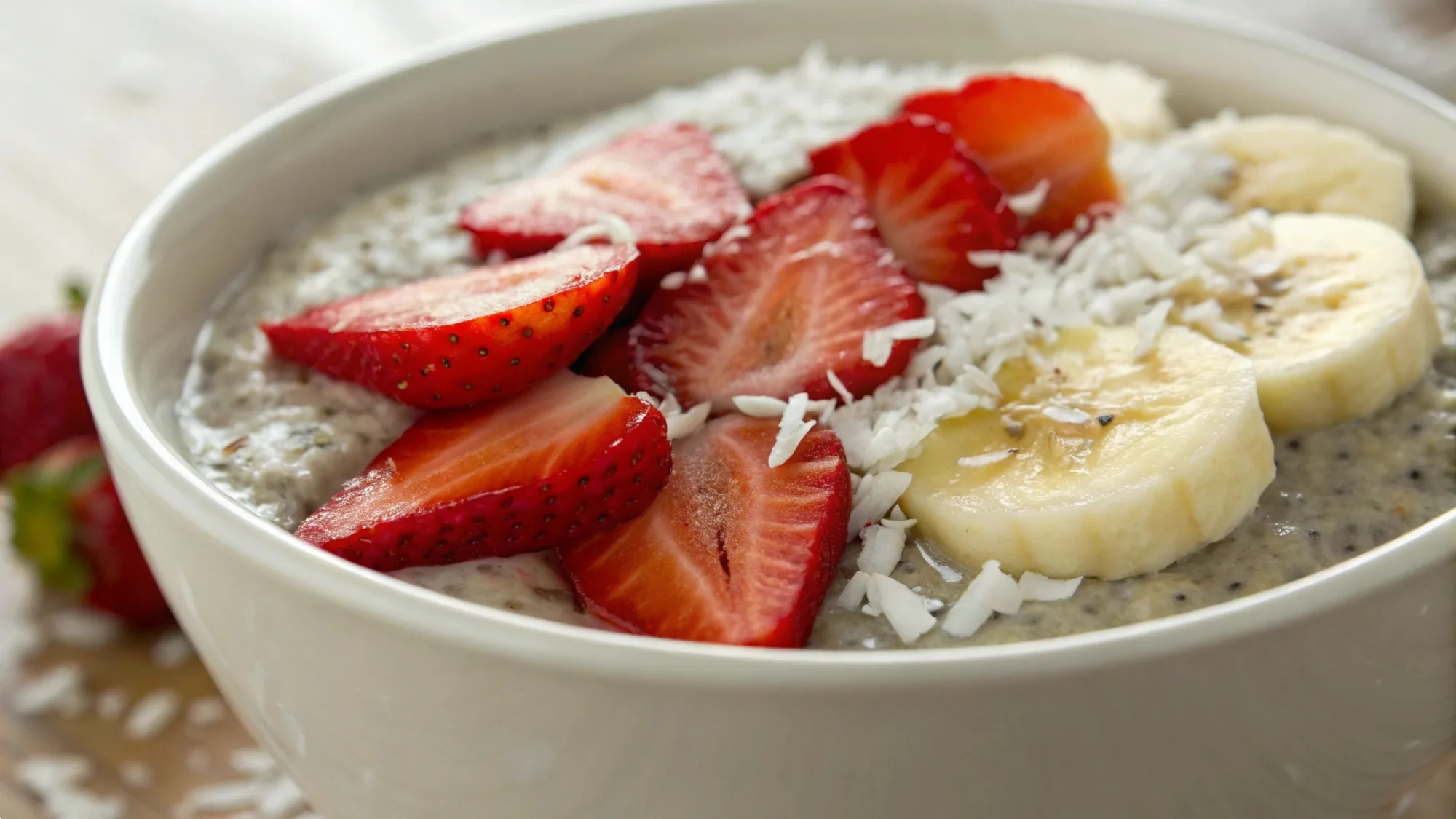 Banana Coconut Milk Chia Pudding recipe