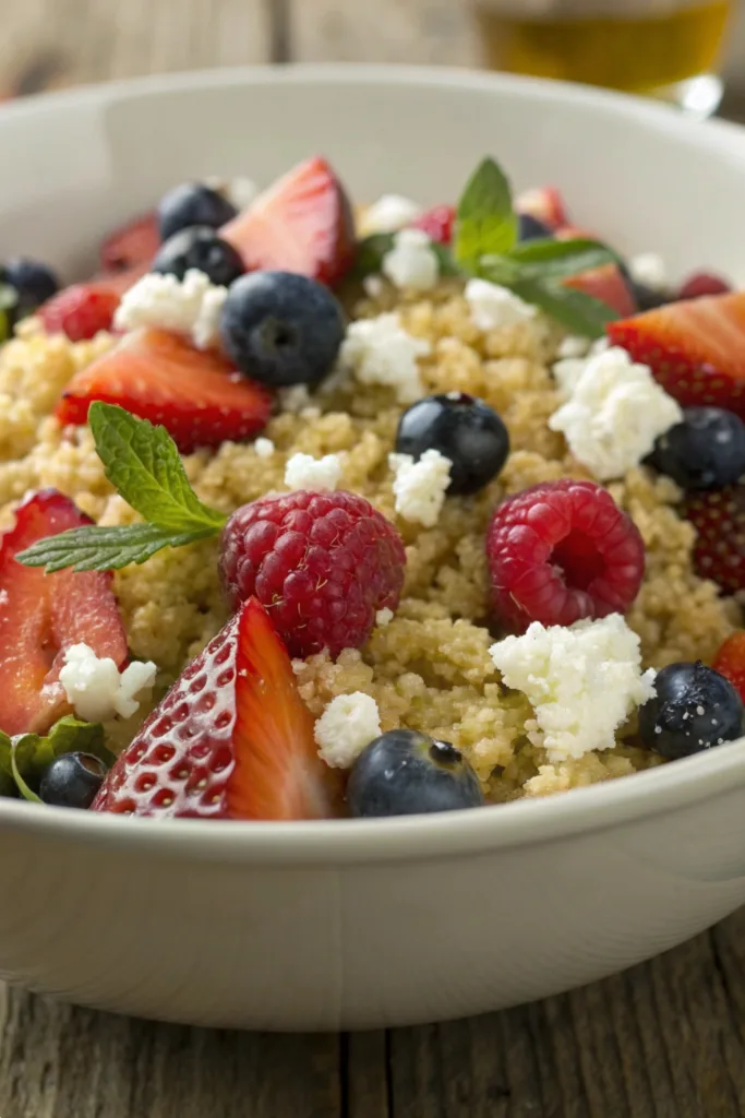 Berry Quinoa Salad recipe