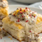 Biscuits and Gravy Casserole