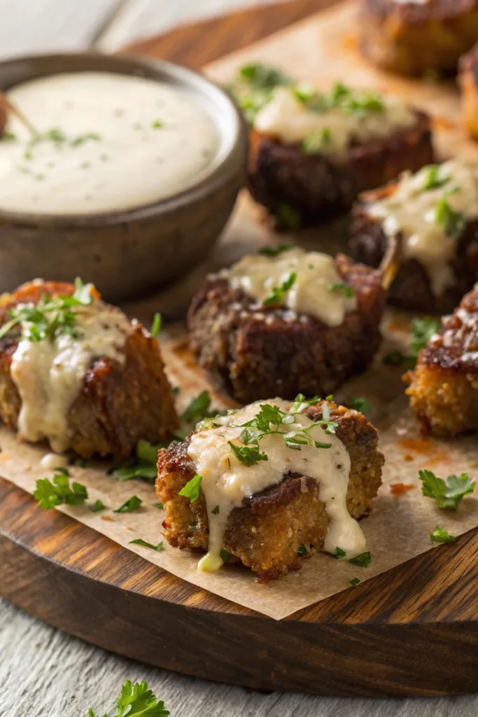 Cajun Parmesan Steak Bites