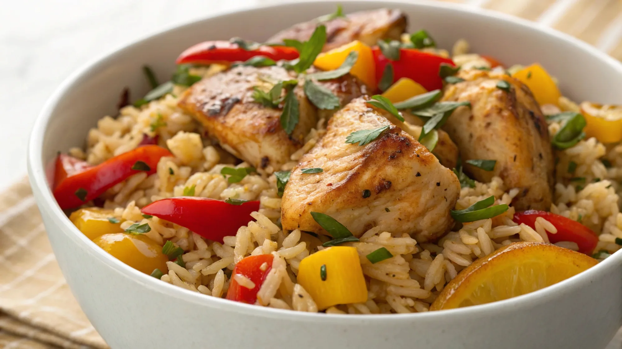 Caribbean Chicken and Rice