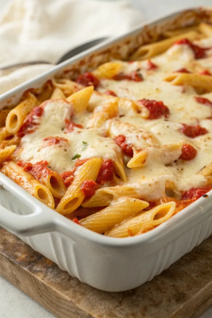 Cheesy Penne Pasta recipe