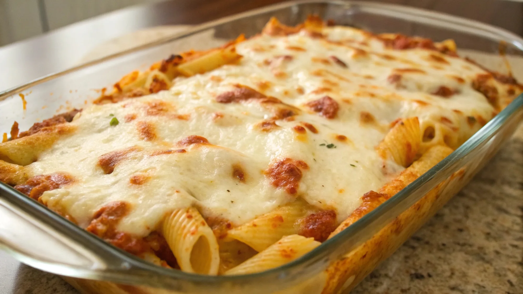 Cheesy Penne Pasta