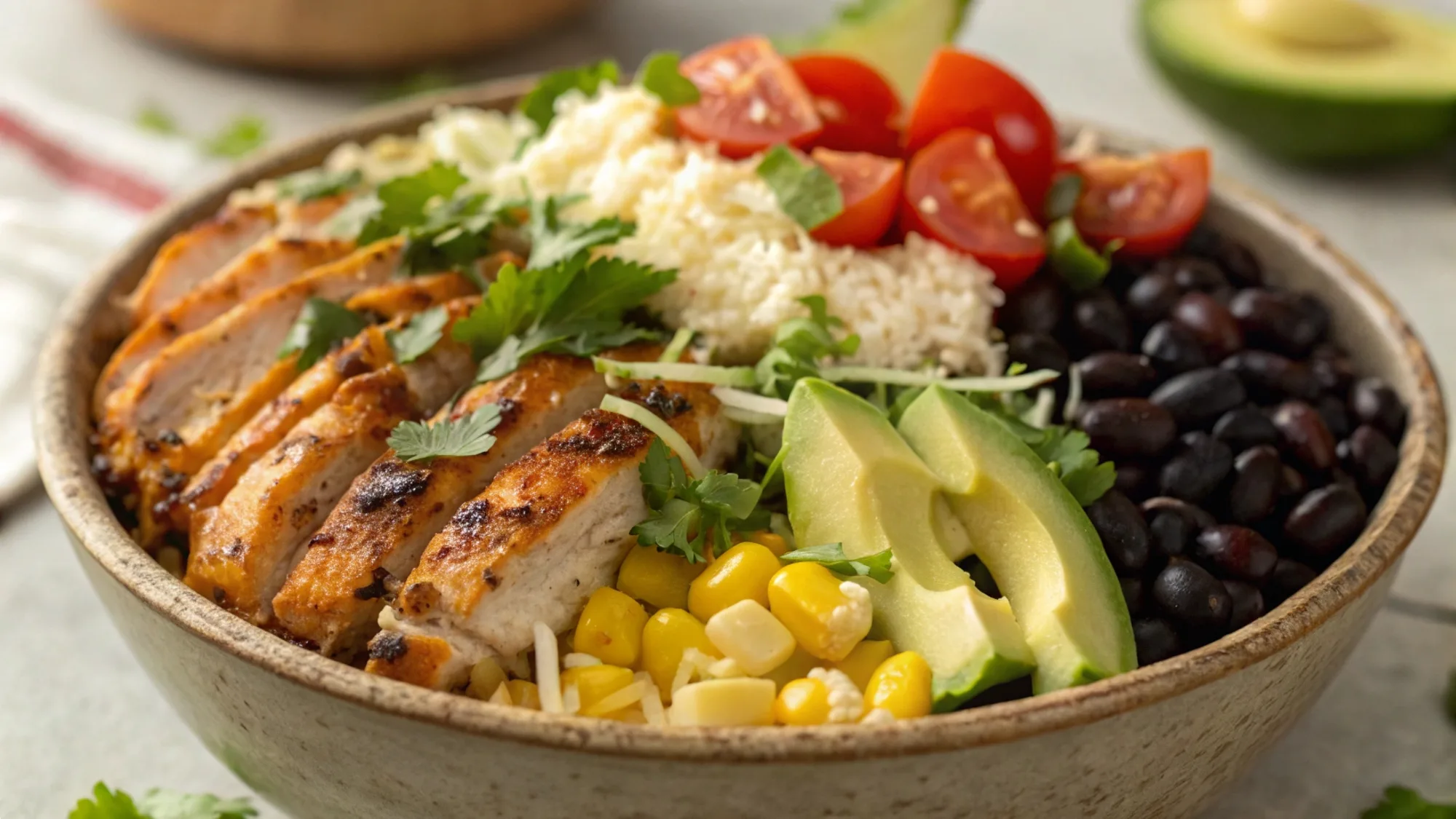 Chicken Burrito Bowl recipe