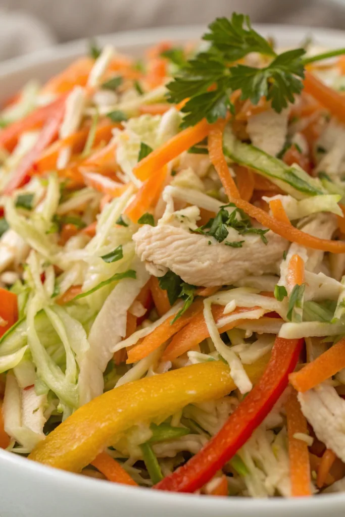 Chicken Coleslaw Salad recipe