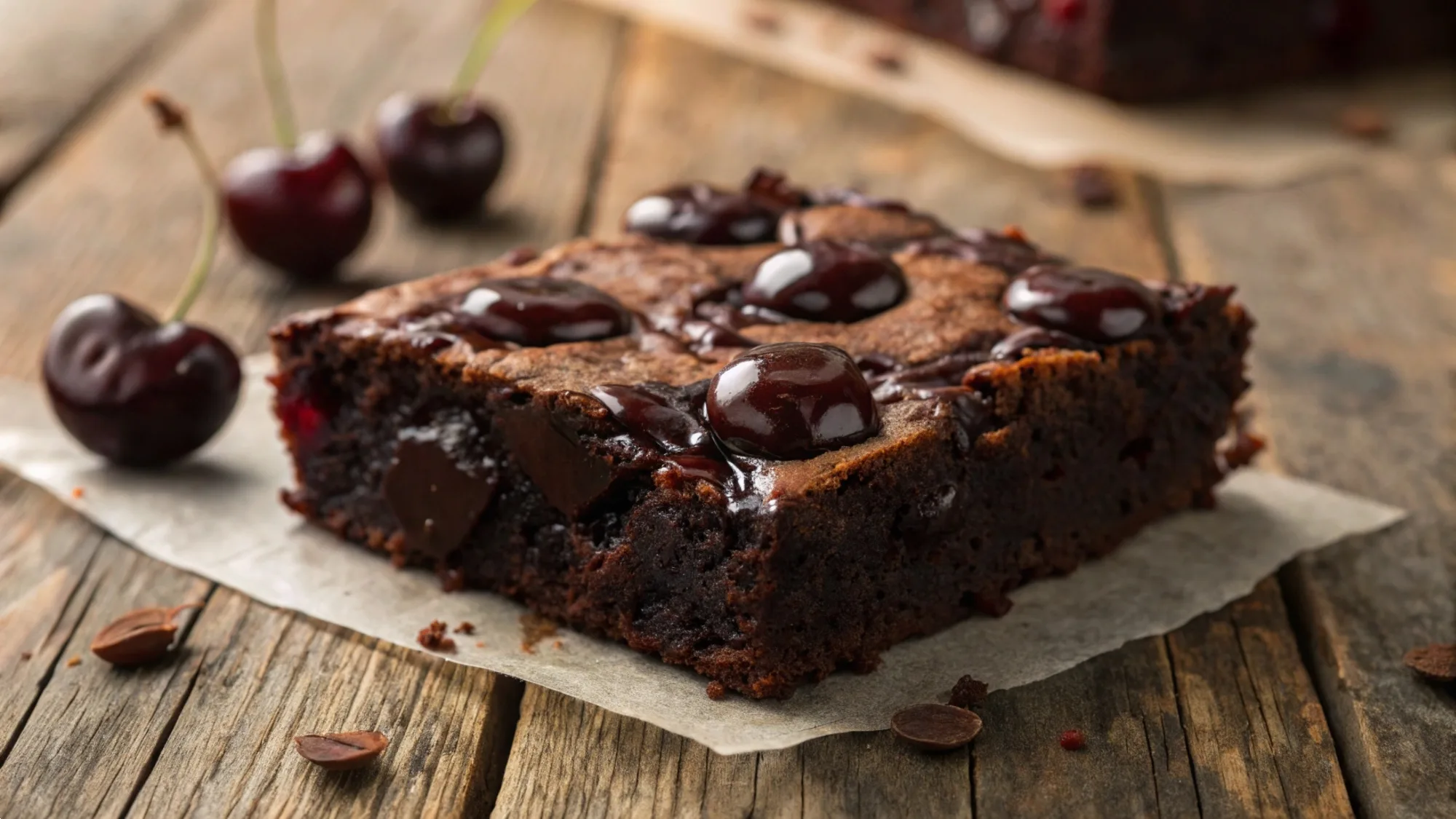 Chocolate Cherry Brownies