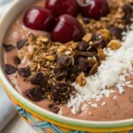 Chocolate Cherry Smoothie Bowl recipe