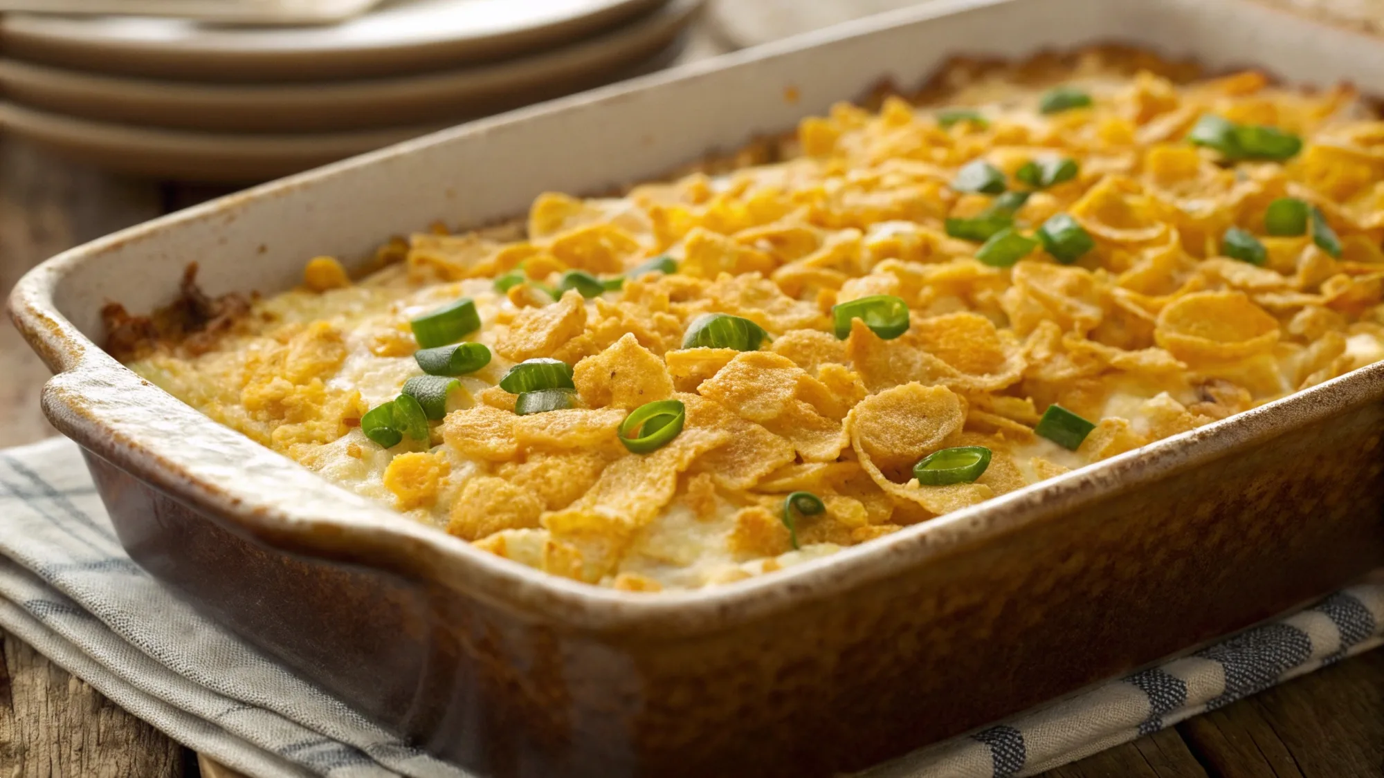 Classic Cream Cheese Corn Casserole