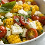 Corn Tomato Feta Salad recipe