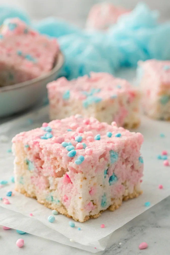 Cotton Candy Rice Krispies recipe