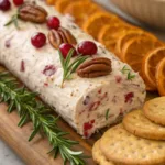 Cranberry Pecan Cheese Log recipe