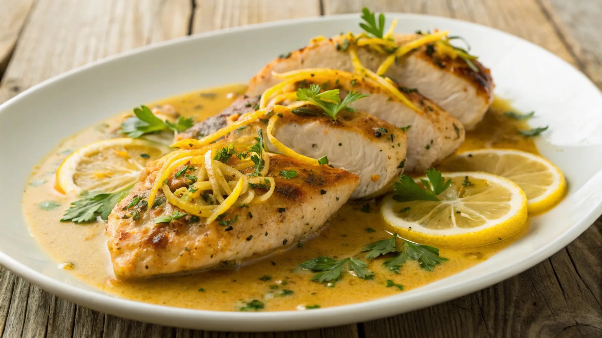 Creamy Lemon Chicken recipe