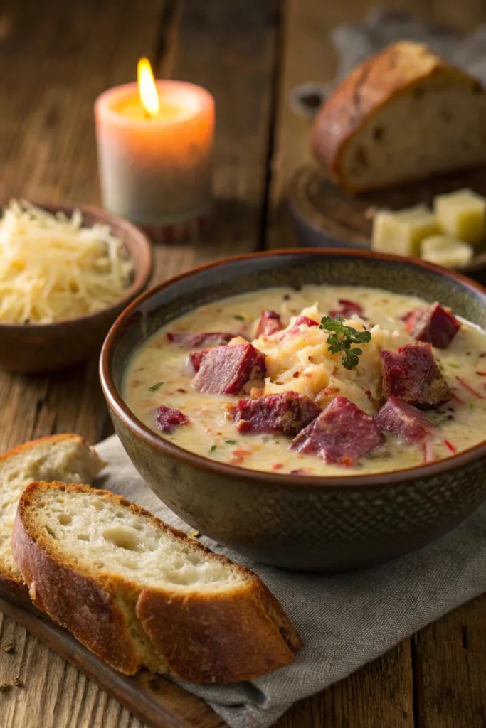 Creamy Reuben Soup recipe