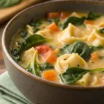 Creamy Tortellini Soup