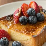 Crème Brûlée French Toast recipe
