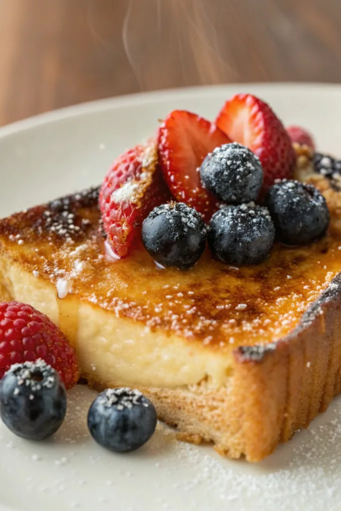 Crème Brûlée French Toast recipe