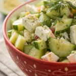 Crisp Creamy Cucumber Apple Egg Salad