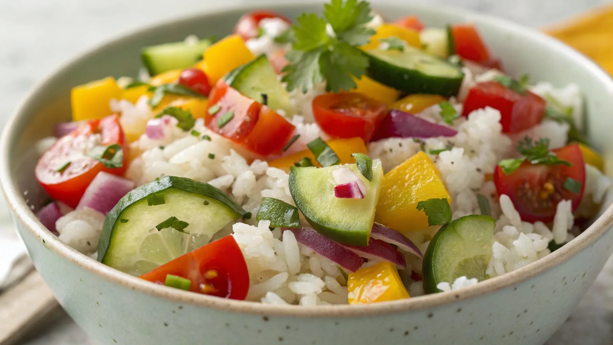 Crispy Rice Salad recipe