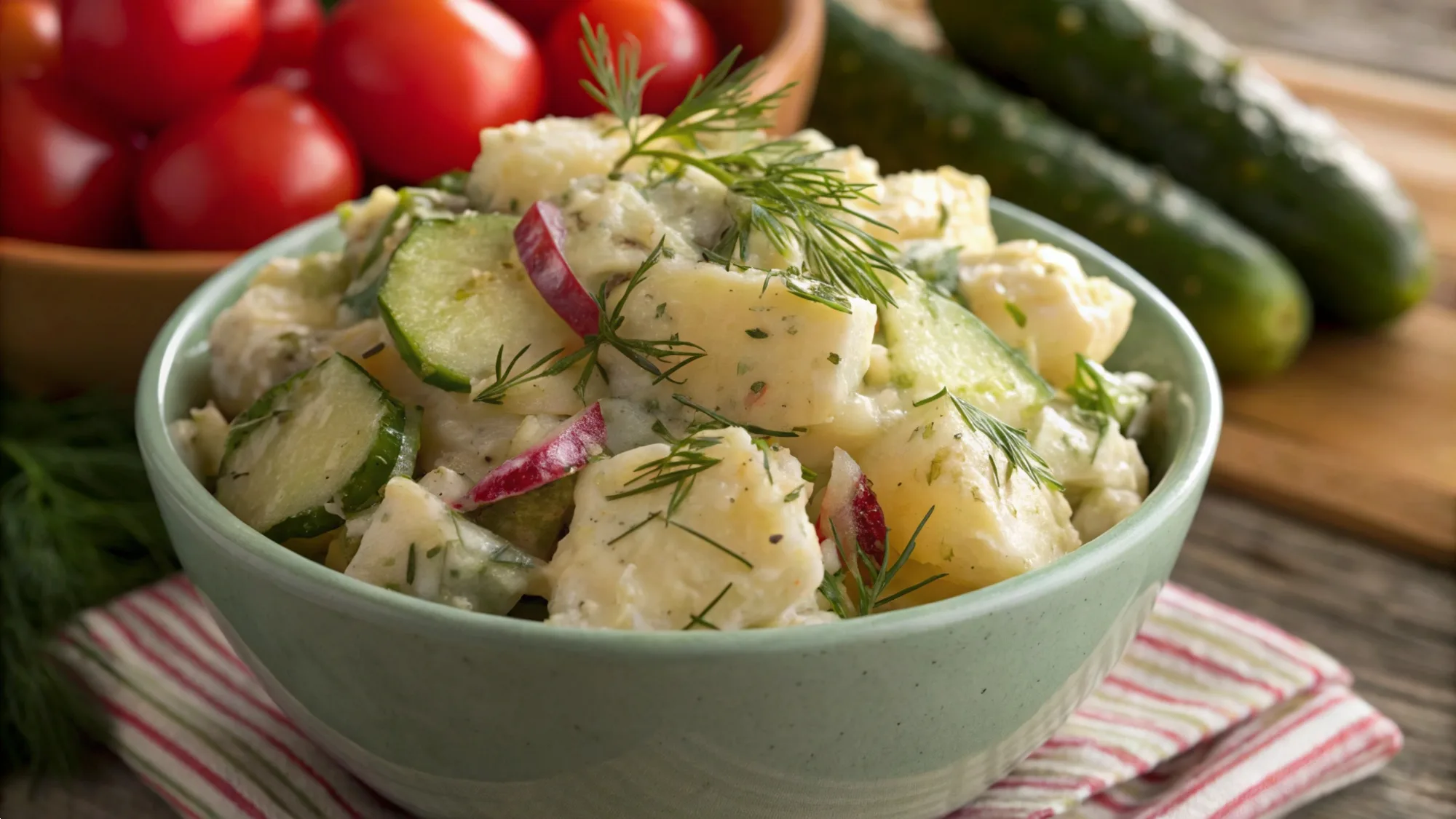 Dill Pickle Potato Salad recipe