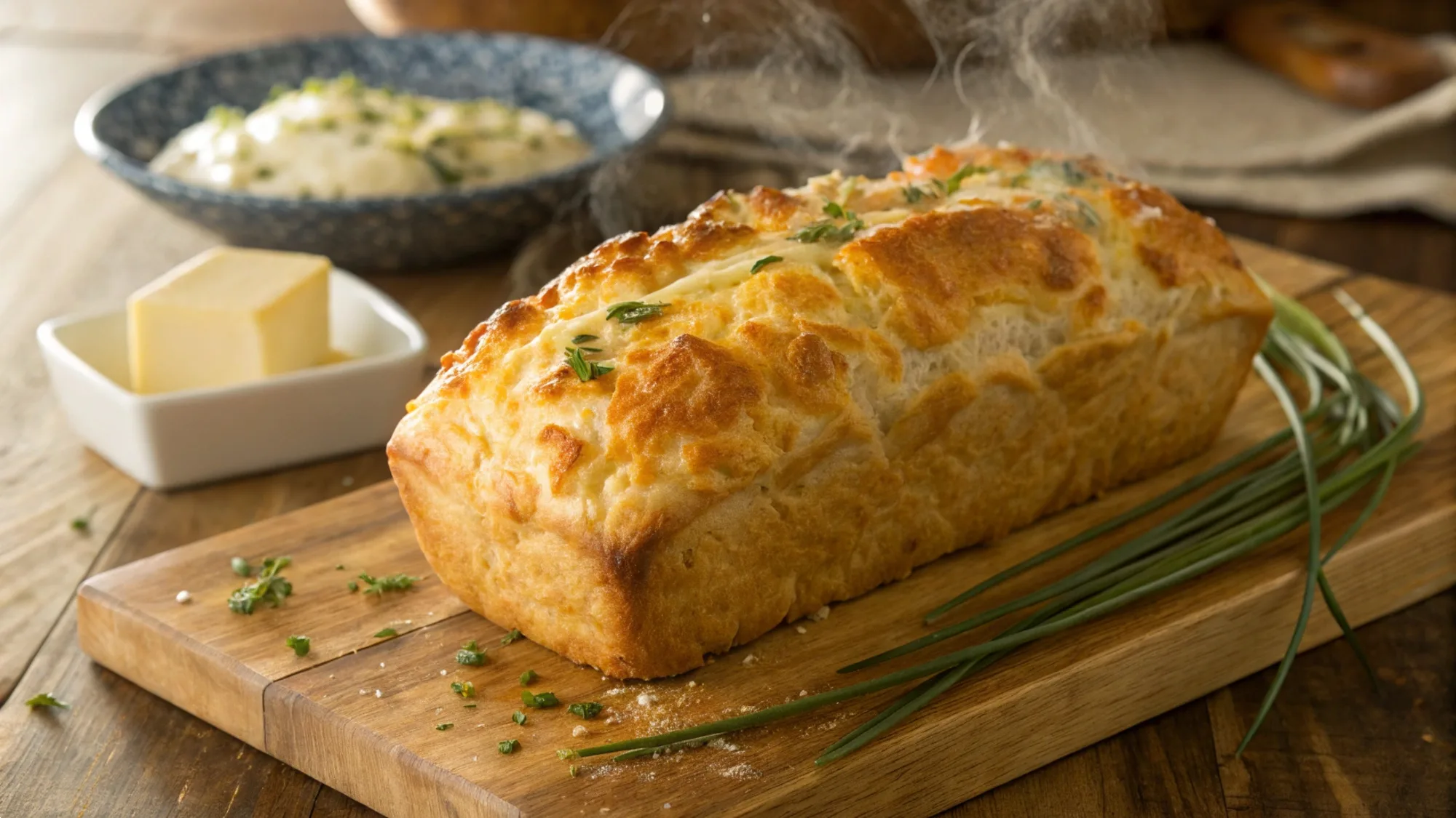 Easy Cheesy Biscuit Loaf recipe