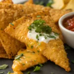 Fried Cheese Stuffed Doritos