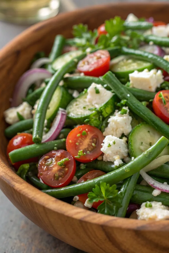 Green Bean Feta Salad recipe
