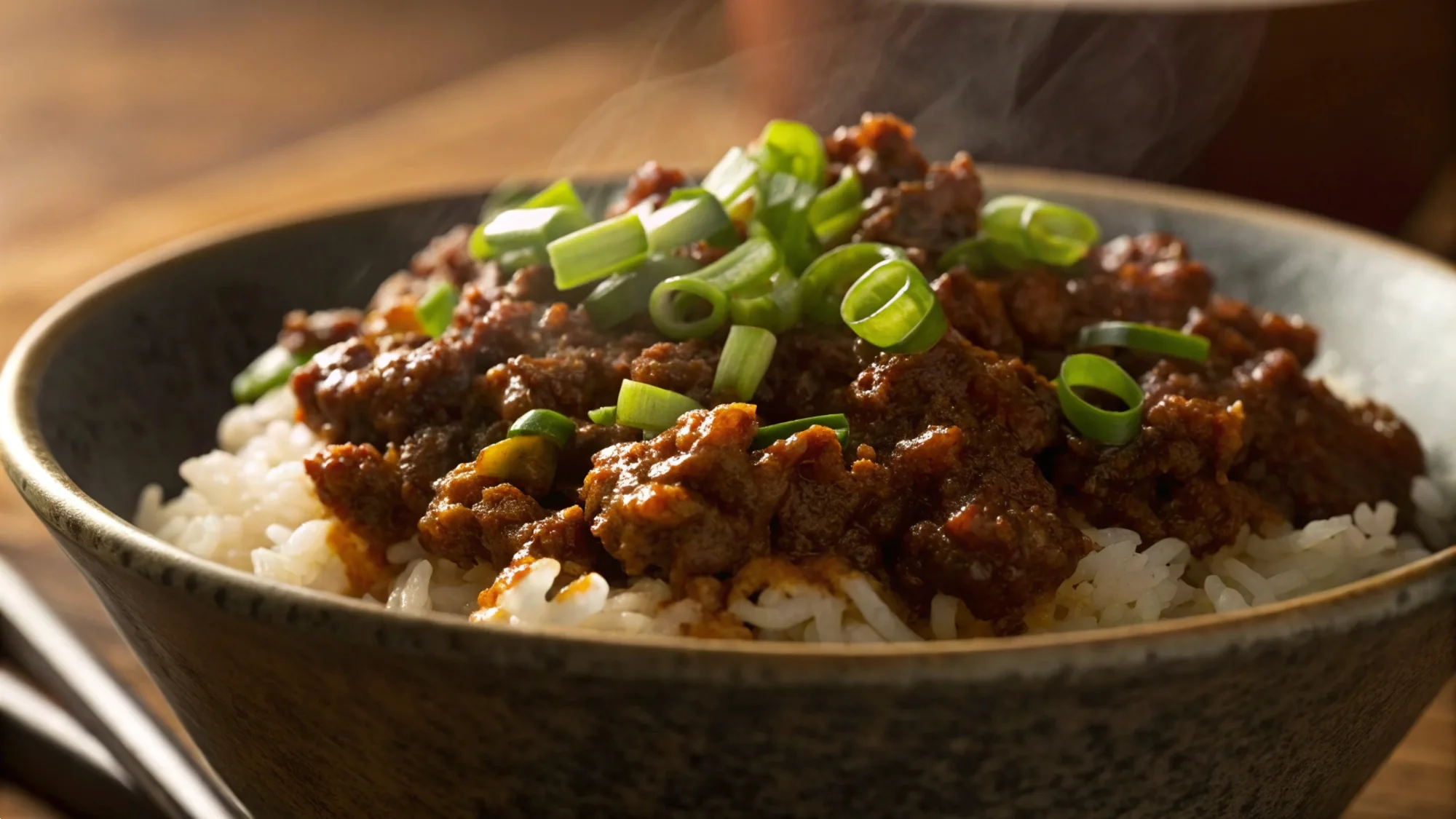 Honey Garlic Ground Beef recipe
