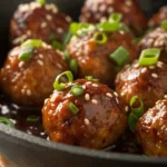 Honey Garlic Turkey Meatballs