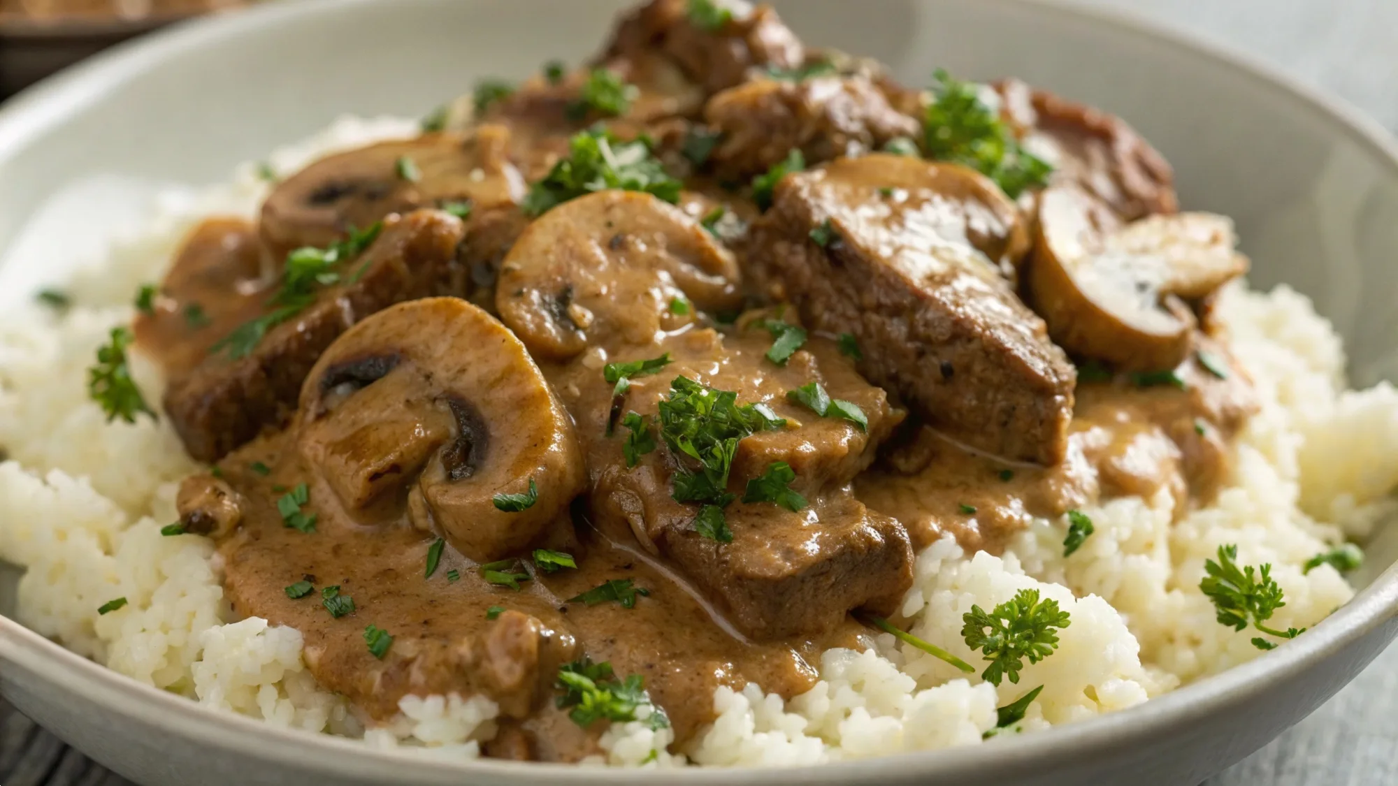 Keto Beef Stroganoff recipe