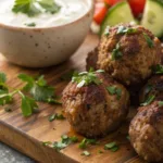Keto Greek Meatballs