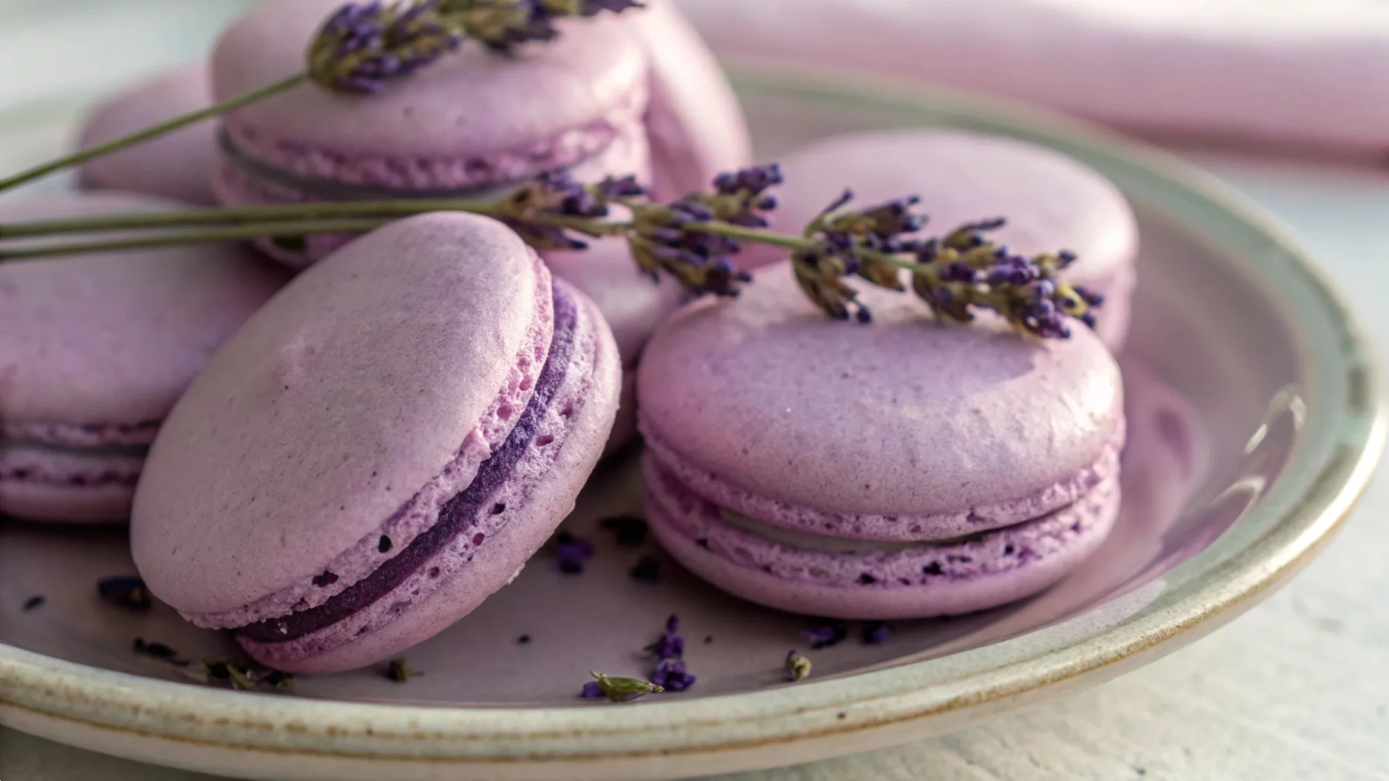 Lavender Macarons recipe