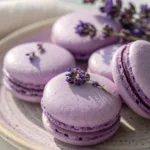 Lavender Macarons