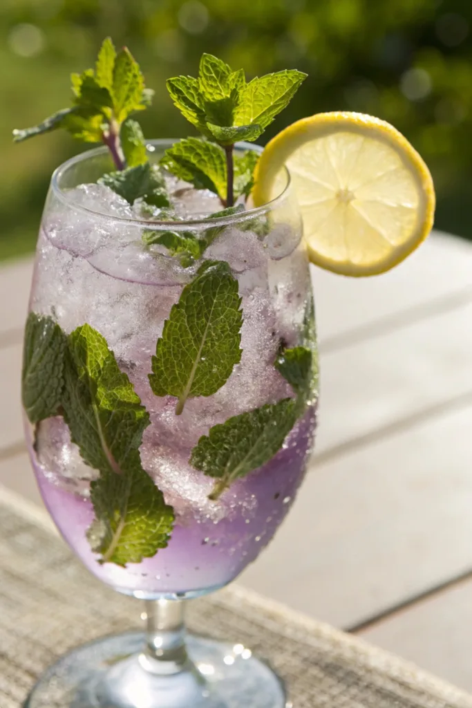 Lavender Mint Mocktail recipe