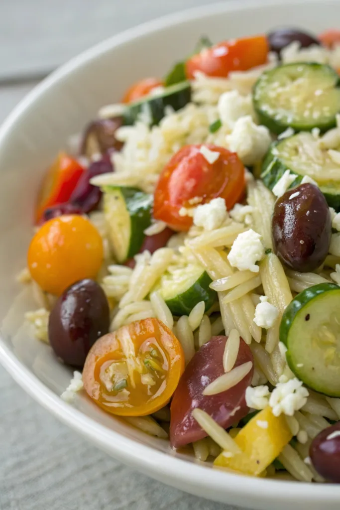 Mediterranean Orzo Pasta Salad