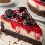 Oreo Cherry Cheesecake