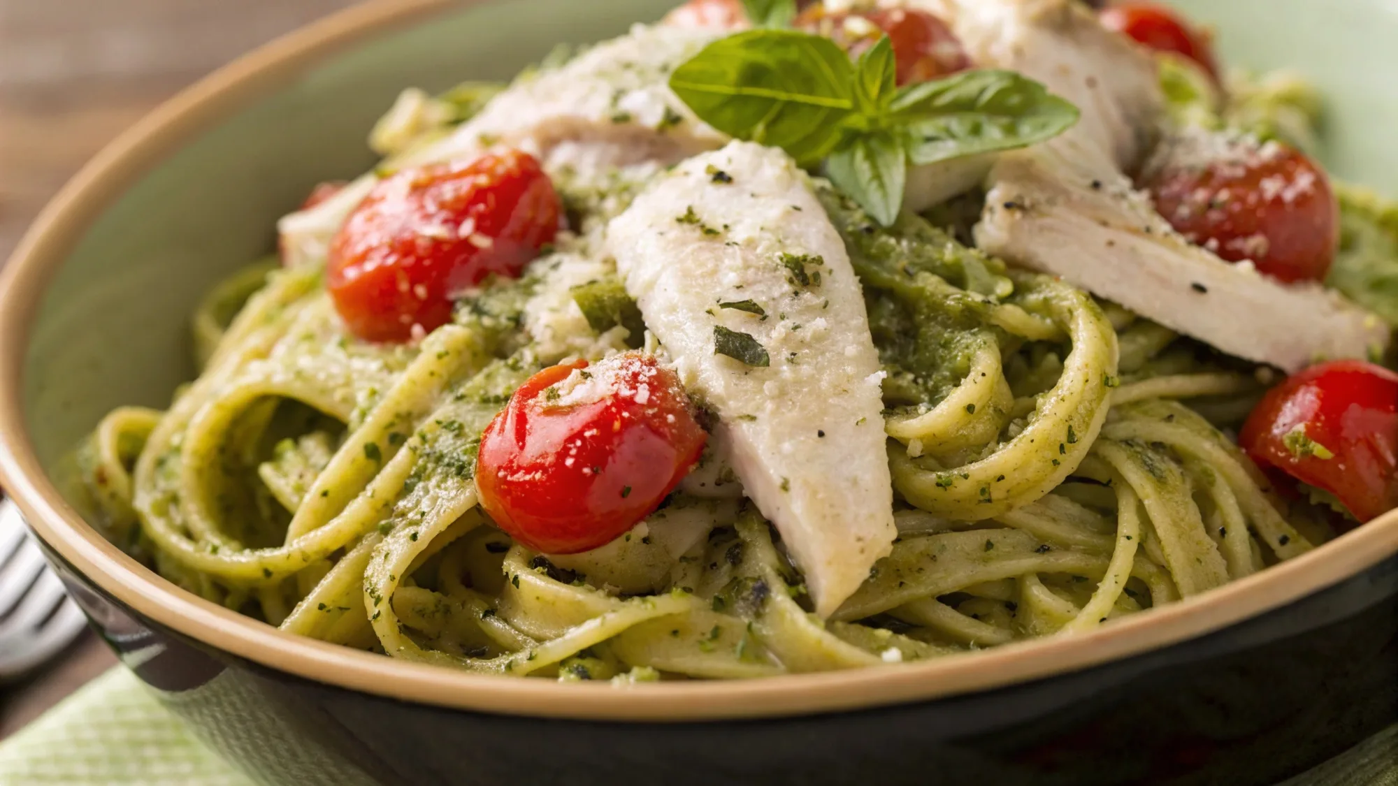 Pesto Chicken Pasta