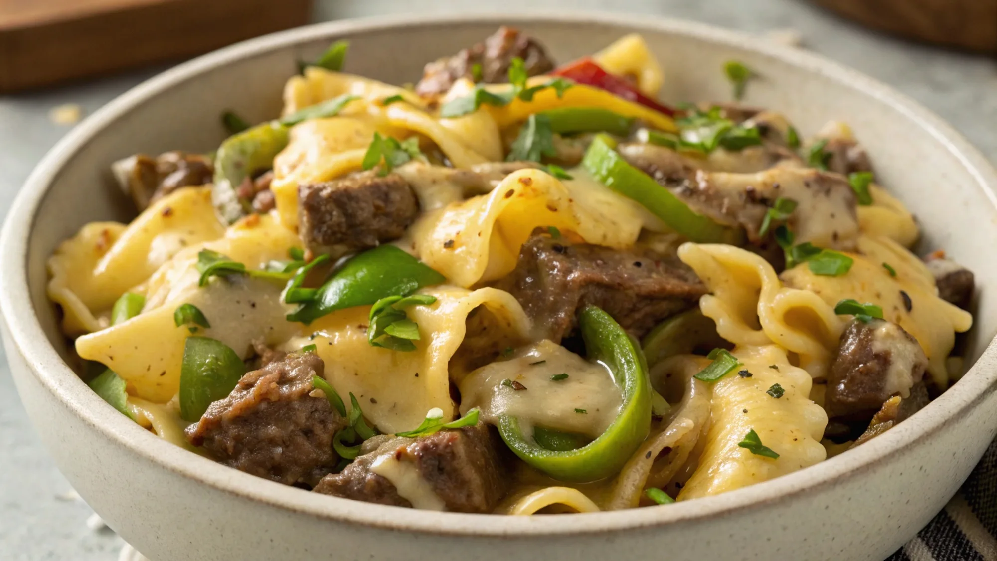 Philly Cheesesteak Tortellini