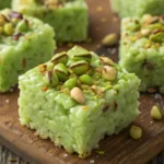 Pistachio Rice Krispie Treats