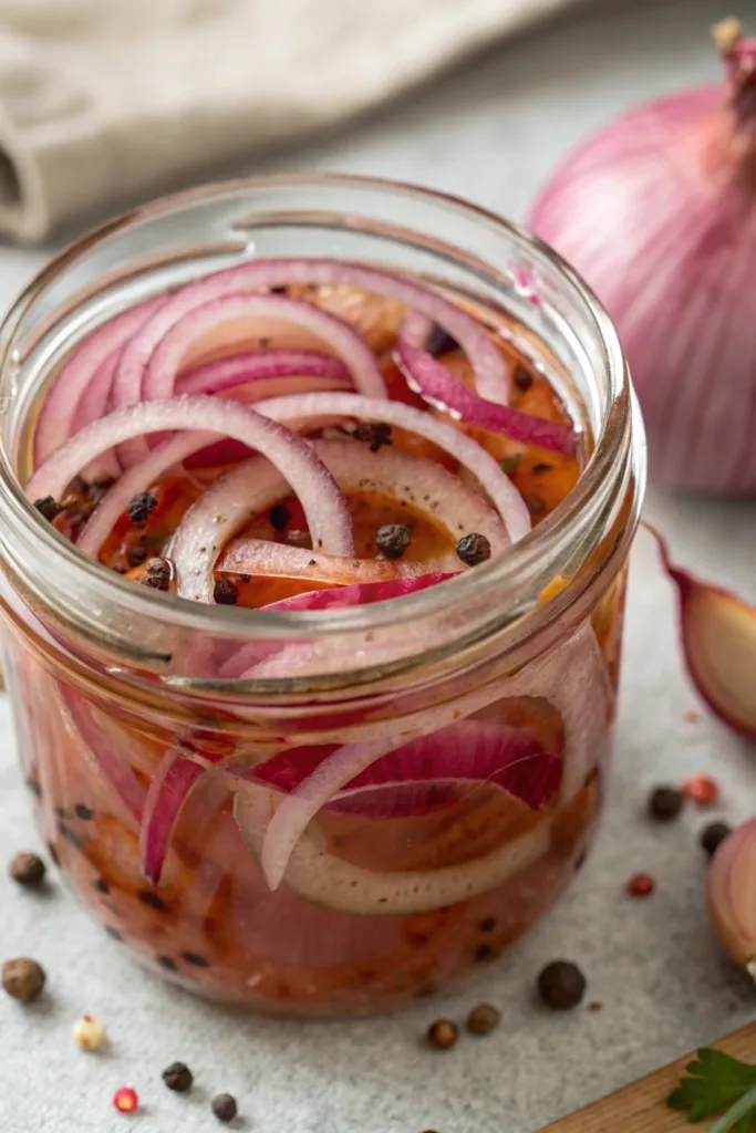 Quick Pickled Red Onions recipe