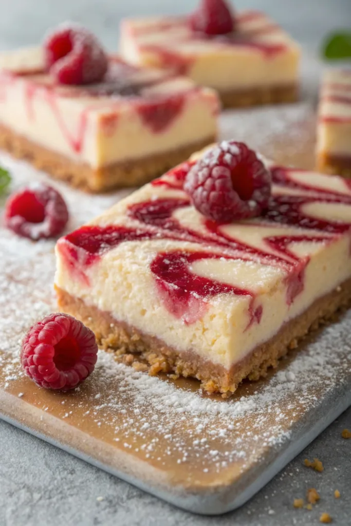 Raspberry Cheesecake Bars recipe