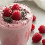 Raspberry Greek Yogurt Smoothie recipe
