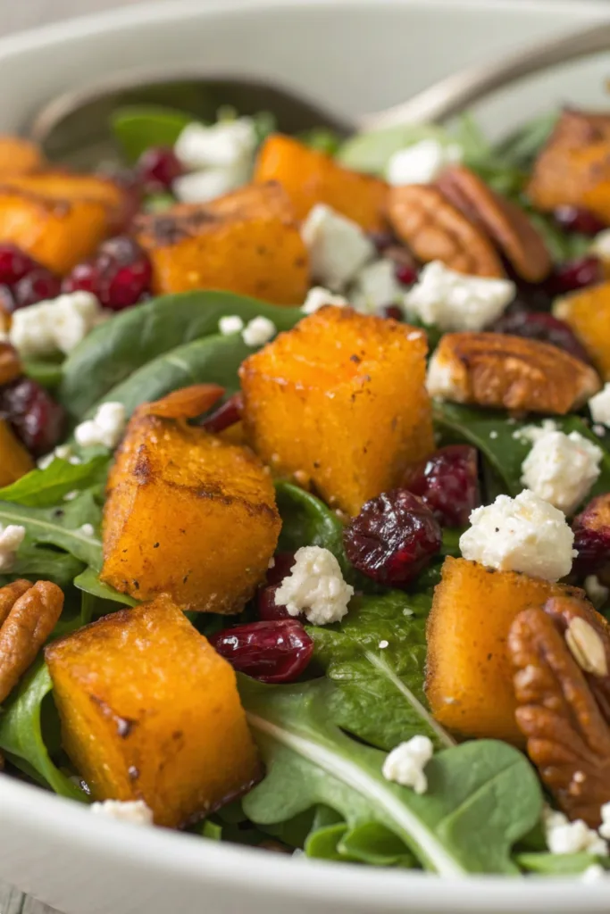 Roasted Butternut Squash Salad recipe