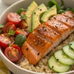 Seared Salmon Bowl recipe